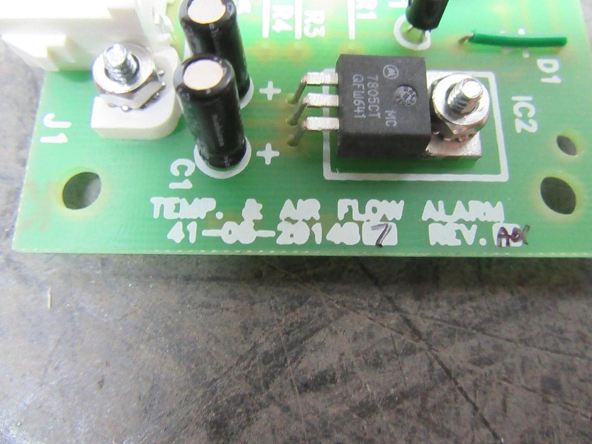 CYBEREX TEMP & AIR FLOW ALARM 41-06-291487 REV. A01 41-25-291487 REV. A01