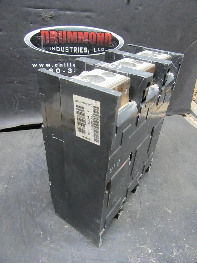 Used GE MOLDED CASE SWITCH TJJ436400 400 AMP 600 VAC 3-POLE **WARRANTY INCLUDED**