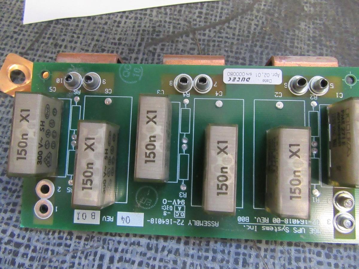 Used MGE UPS SYSTEMS CIRCUIT BOARD 62-164018-00 REV B00 **WARRANTY**