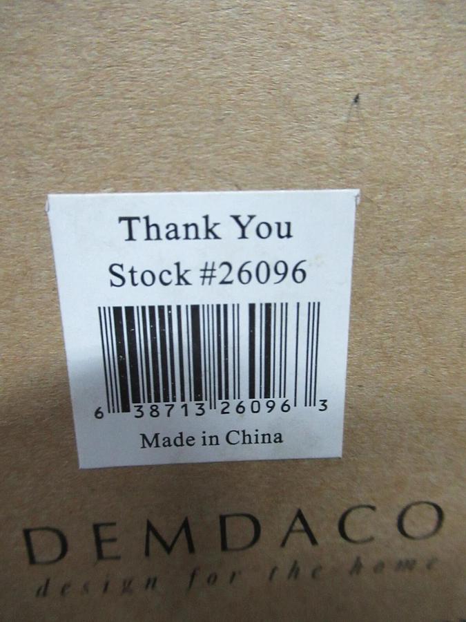 WILLOW TREE "THANK YOU" SUSAN LORDI FIGURINE DEMDACO STOCK# 26096 NEW SURPLUS