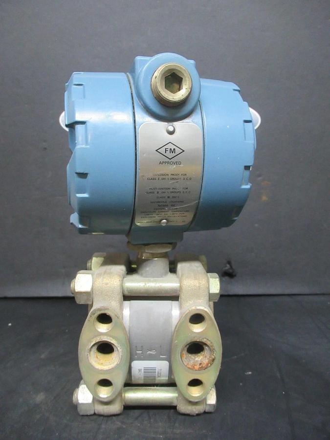 Used ROSEMOUNT ALPHALINE PRESSURE TRANSMITTER 01151DP6S12B2DF W/ SMART TRANSMITTER