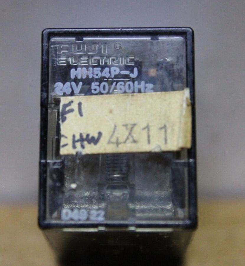 Used LOT OF 2 FUJI ELECTRIC RELAY HH54P-J 24 VOLT **WARRANTY INCLUDED**