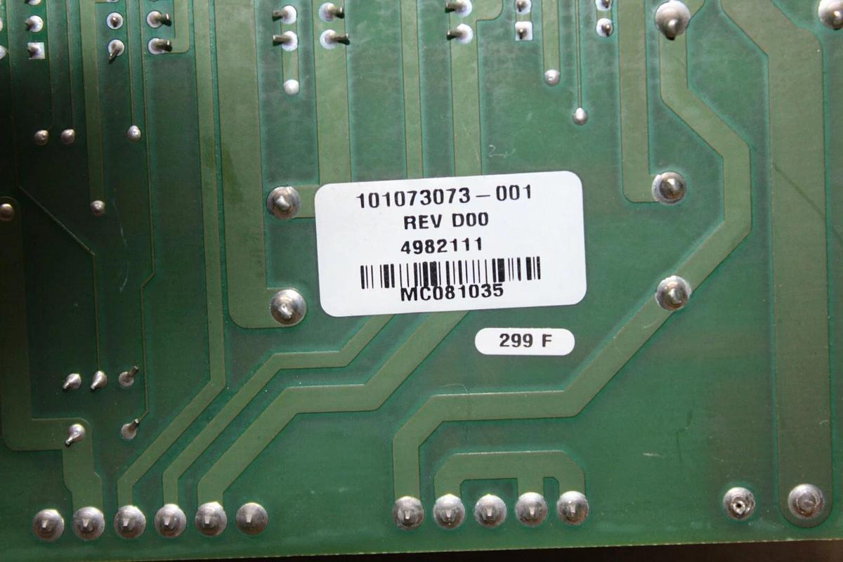 Used EXIDE POWER SUPPLY CIRCUIT BOARD 101073073-001 REV. D00 **WARRANTY INCLUDED**