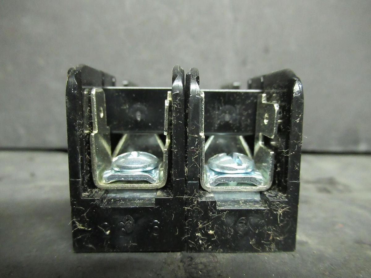 Used LITTELFUSE FUSE LUG SET L60030C2PQ 600 VOLTS 30 AMP **WARRANTY INCLUDED!**