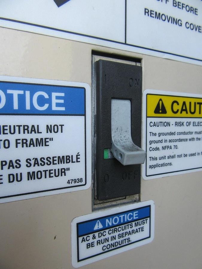 Used 60 KW DIESEL GENERATOR KATOLIGHT 120/240V RE-CONNECTABLE SOUND ENCLOSED 854 HRS