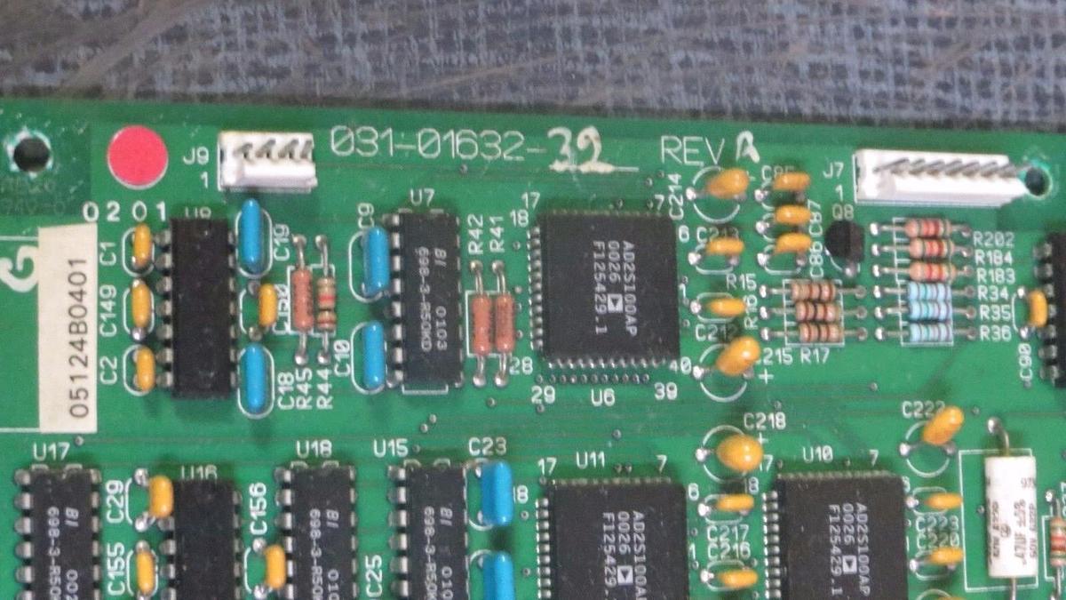 Used YORK OPTISPEED VSD VFD MAIN CIRCUIT BOARD MODEL/REVISION: 031-01632-032 REV A