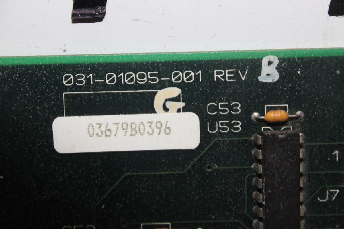 Used YORK HVAC PROCESSING CIRCUIT BOARD 031-01095-001 REV. B **WARRANTY INCLUDED**