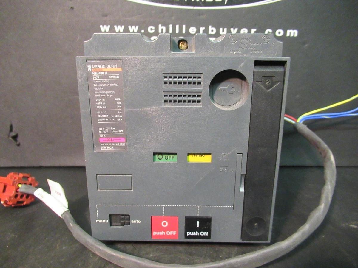 Used SCHNEIDER / SQUARE D / MERLIN GERIN NSJ400 H BREAKER OPERATING UNIT MECHANISM