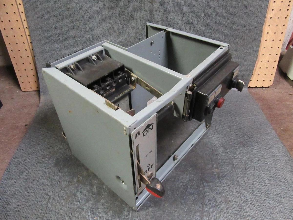 Used SQUARE D MODEL 5 MCC 12" FEEDER BUCKET W/ 30 AMP FAP3603015M FAL3603015M BREAKER