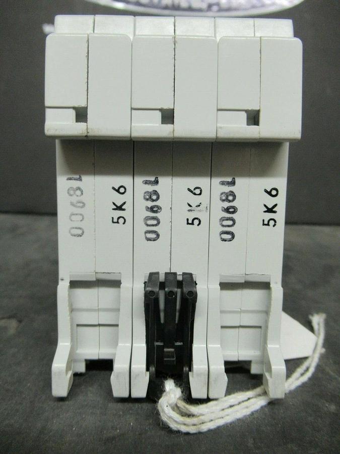 Used 6 AMP ABB BREAKER S203-K6 400 VAC 3 POLE **WARRANTY INCLUDED**