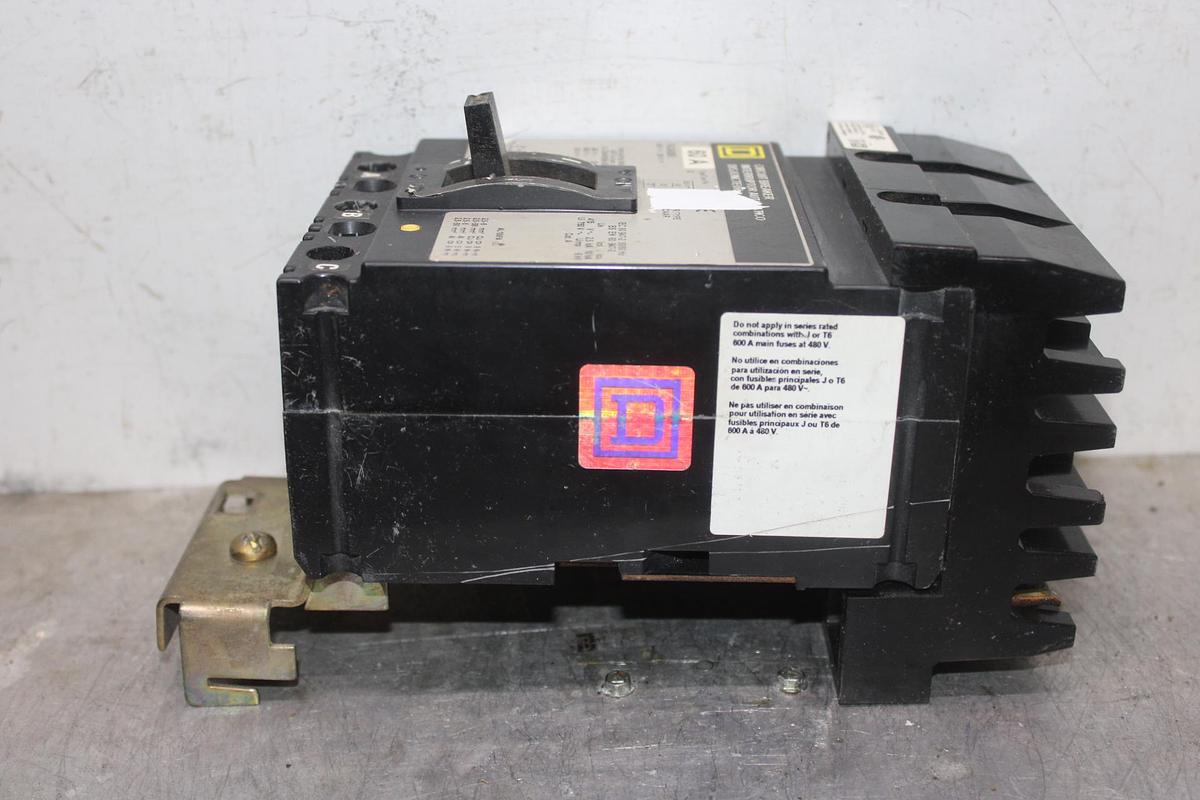 Used SQUARE D I-LINE CIRCUIT BREAKER FA36060 SERIES 2 60 AMP 600 VAC 3-POLE