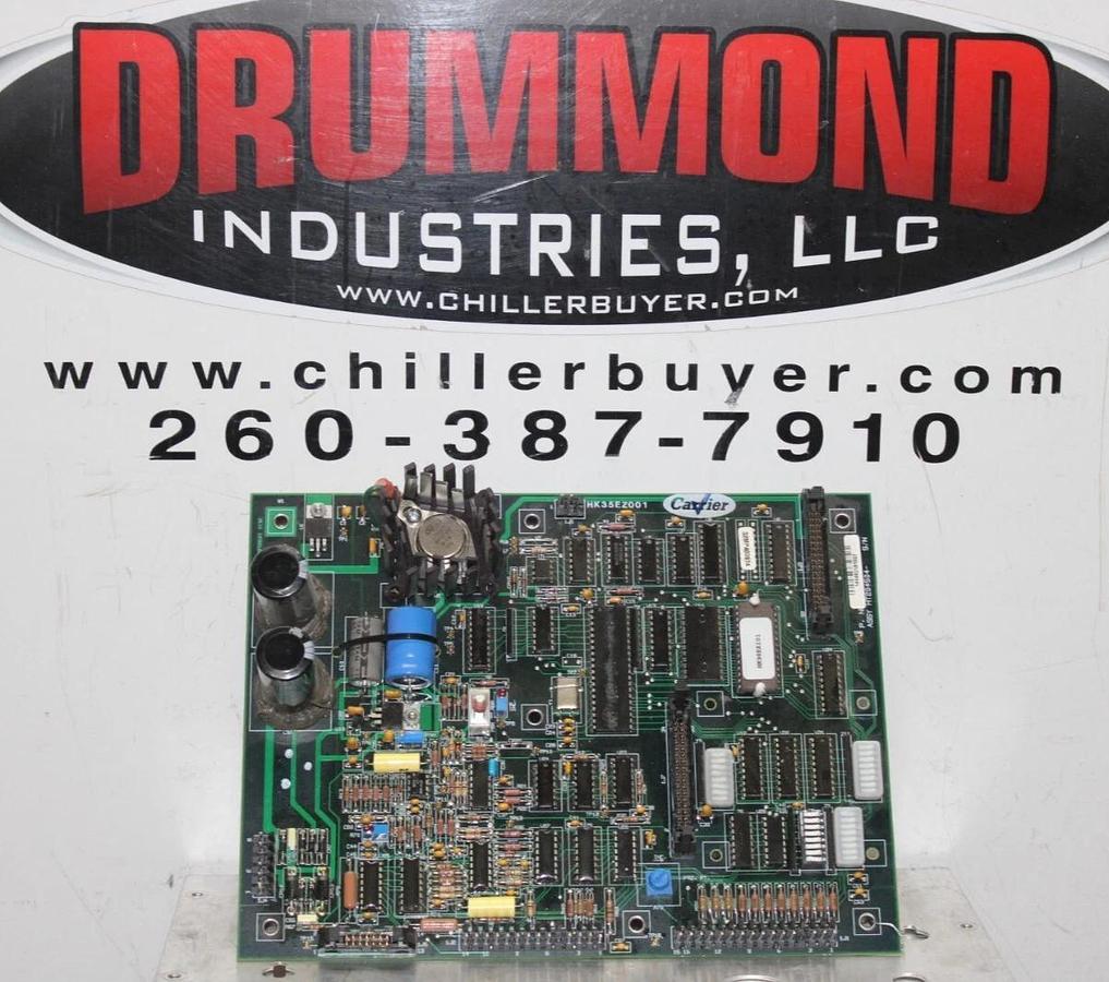 Used CARRIER HVAC INPUT/OUTPUT CIRCUIT BOARD HK35EZ001 HT204504