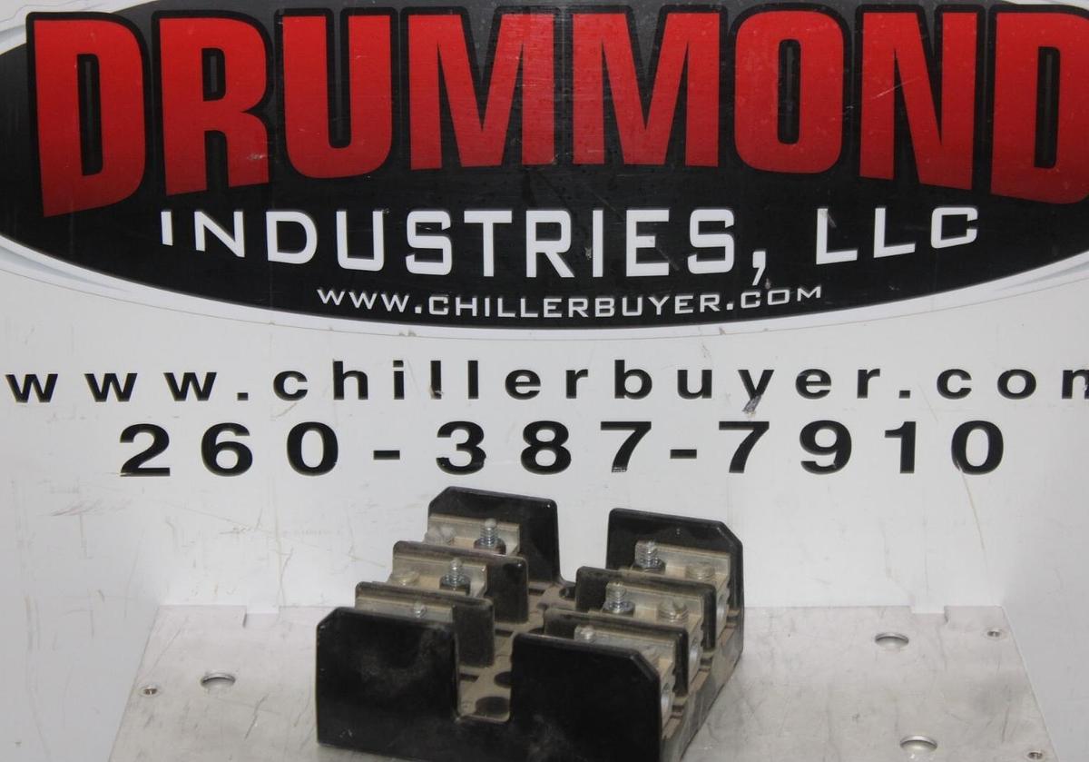 Used BUSS FUSE HOLDER T60100-3C 600 VOLT 100 AMP 3-POLE FOR CLASS T FUSES *WARRANTY*