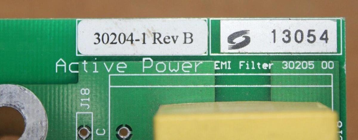 Used ACTIVE POWER EMI FILTER BOARD 30204-1 REV. B 30205-00 **WARRANTY INCLUDED**