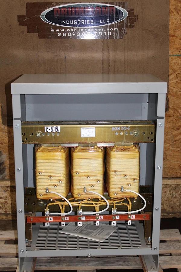 75 kVA MGM TRANSFORMER AD370-J0994 HIGH: 480V LOW: 600V 3-PHASE 60 HZ