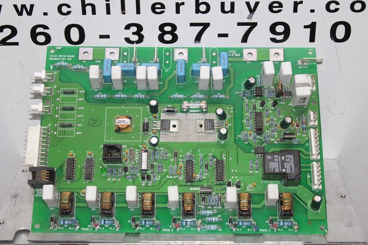 Used POWERWARE STATIC SWITCH BOARD 118400223 REV. A00 K60800144A **WARRANTY**