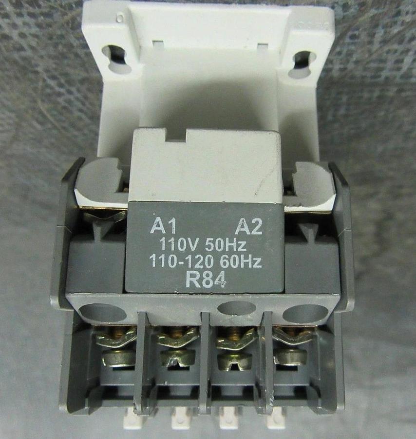 Used ABB CONTACTOR N71E 400V 3A COIL: 120V 60HZ **WARRANTY INCLUDED**