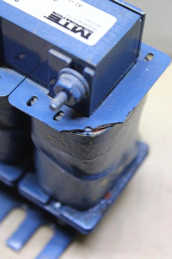 Used MTE 3-PHASE REACTOR RL-00403 4-6 AMP 600 VOLT 9 mH 50/60 HZ **WARRANTY**