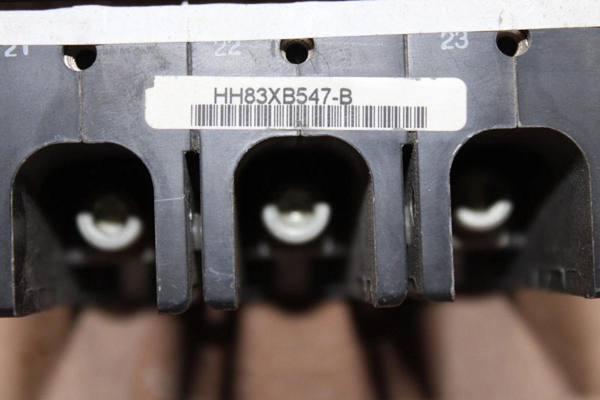 Used AIRPAX CIRCUIT BREAKER 3-POLE 219-3-2600-547 17-20 AMP 600V 50/60 HZ HH83XB547-B