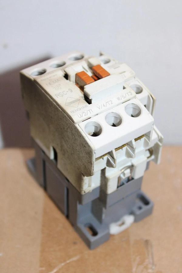 Used BENSHAW RSC-9 SIZE 00 MAGNETIC CONTACTOR RSC-9 20 AMP 600V 120 VAC COIL