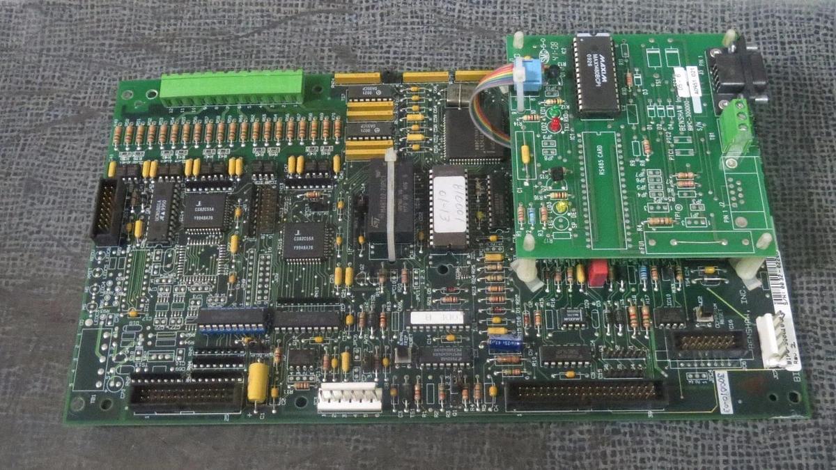 Used BENSHAW BOARD ASSEMBLY MODEL: BIPC-300010-03 REV 2 WITH MODEL : BIPC-300000-05-6