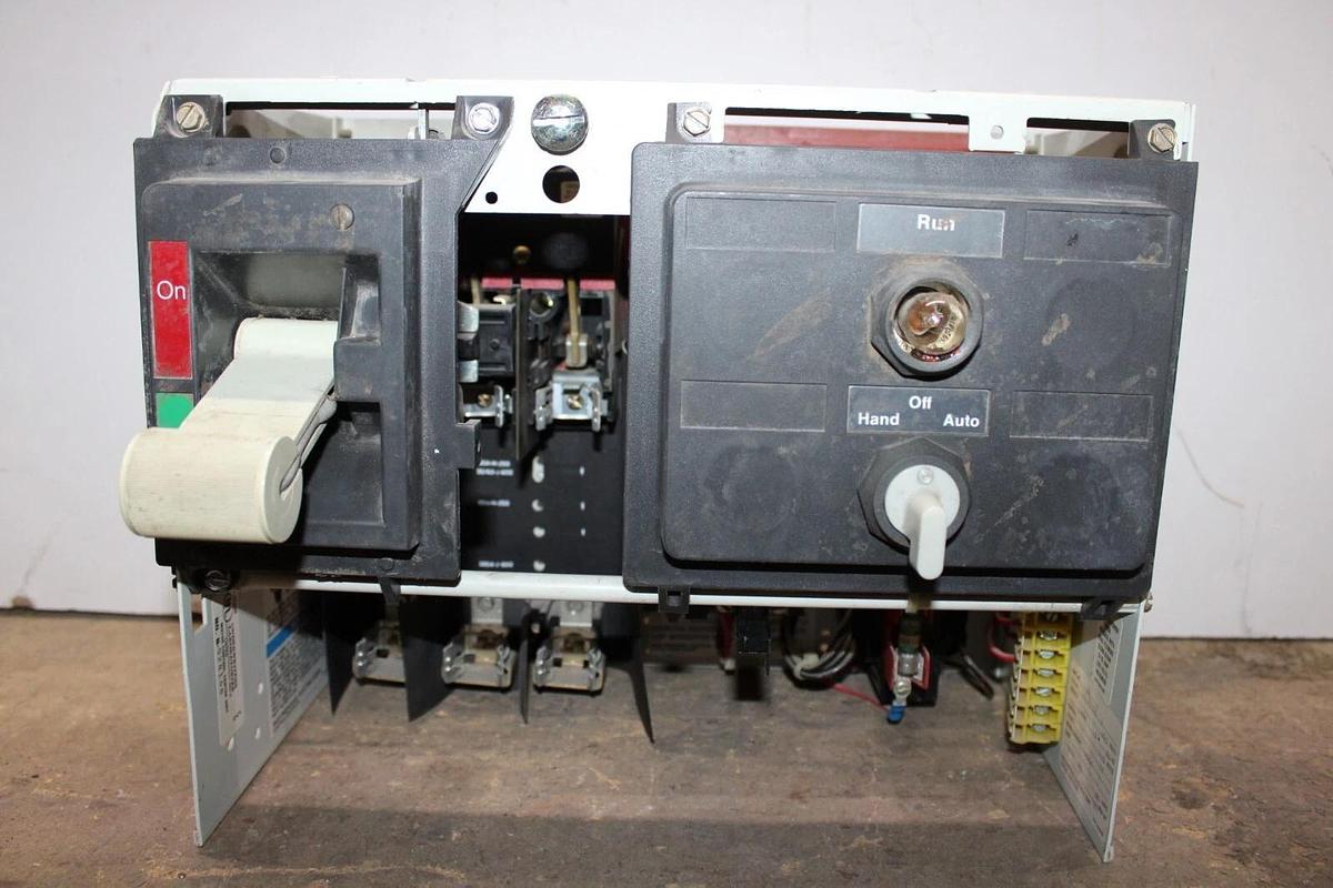 Used CUTLER HAMMER MCC STARTER BUCKET 2100 FREEDOM 12" CL75250-6 60 AMP SIZE 2