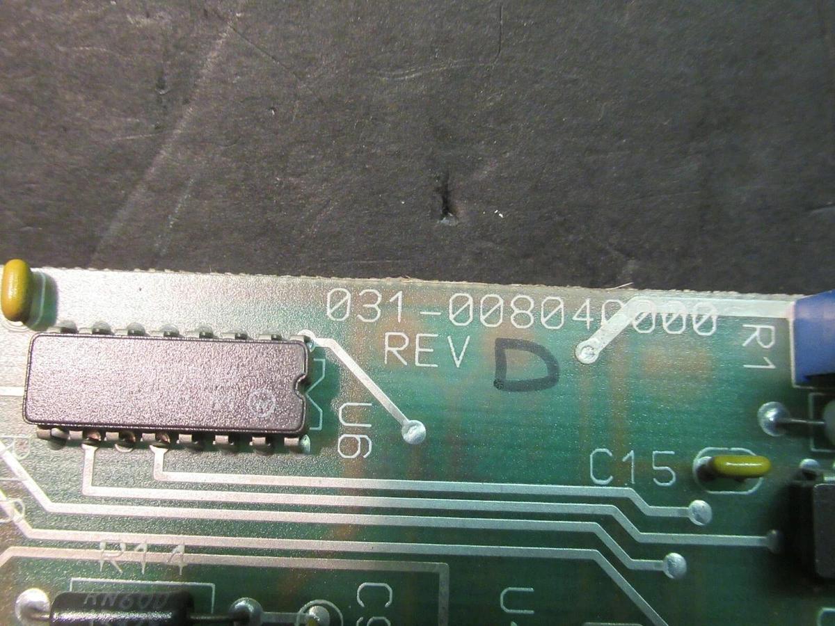 Used YORK CIRCUIT BOARD 031-00804C REV D 031-00804C000 CHILLER STARTER CONTROL MODULE