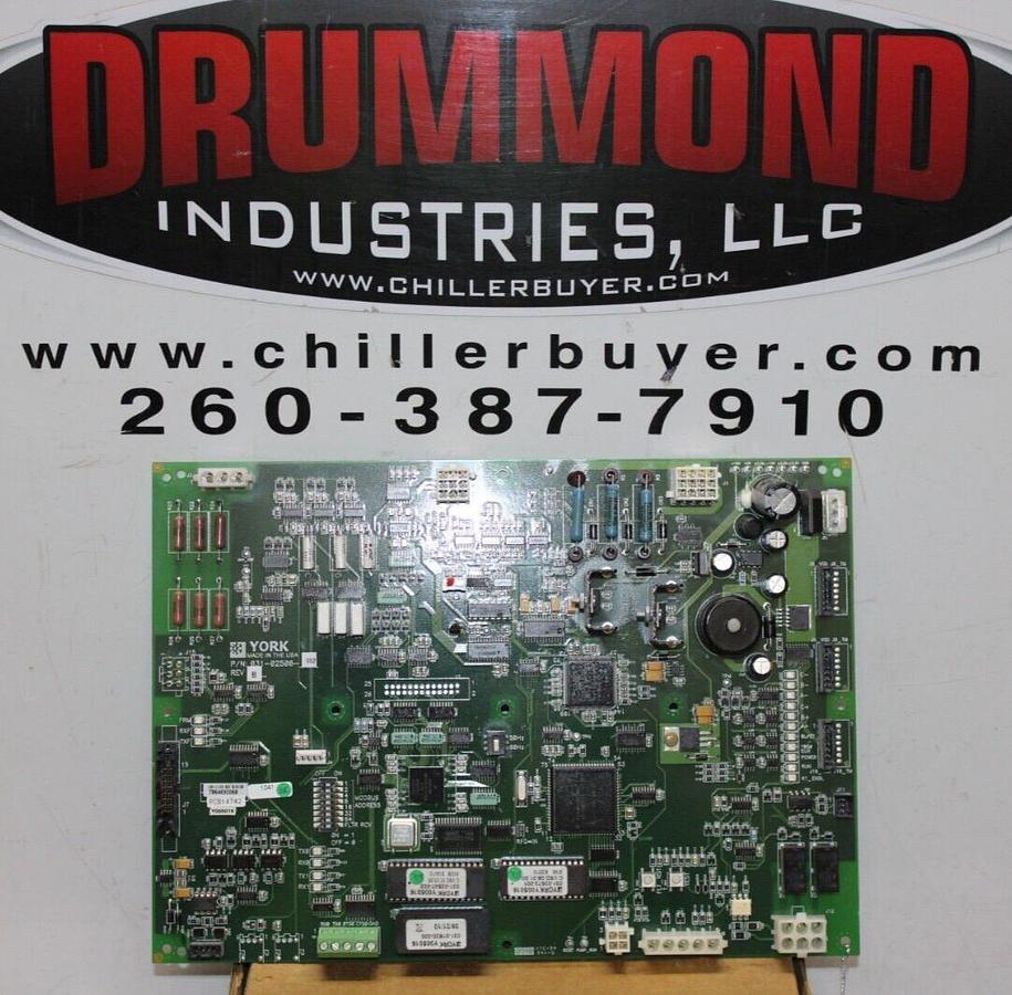Used YORK CHILLER VSD LOGIC CIRCUIT BOARD 031-02506-002 REV. B *WARRANTY*