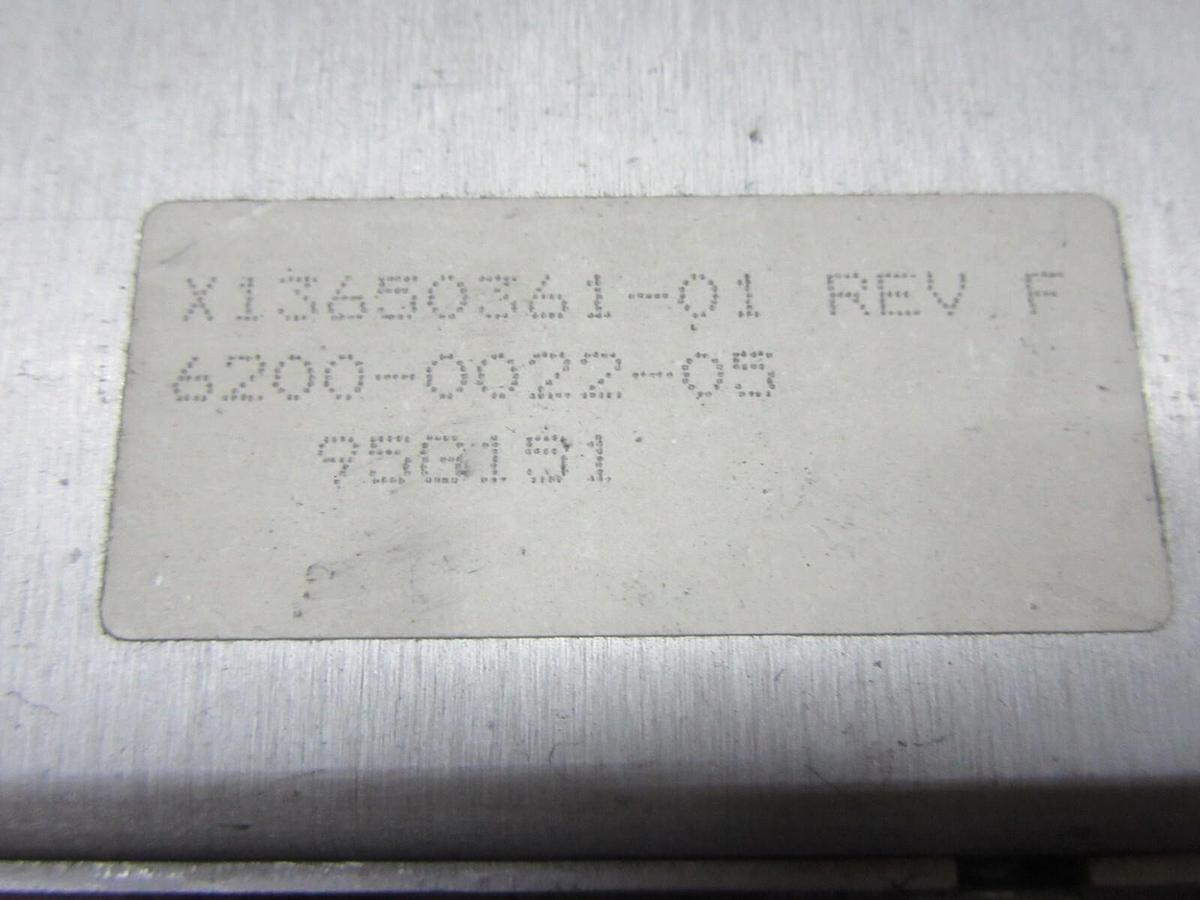 Used TRANE CHILLER MODULE X13650364-02 REV. H W/ X13650361-01 REV. F