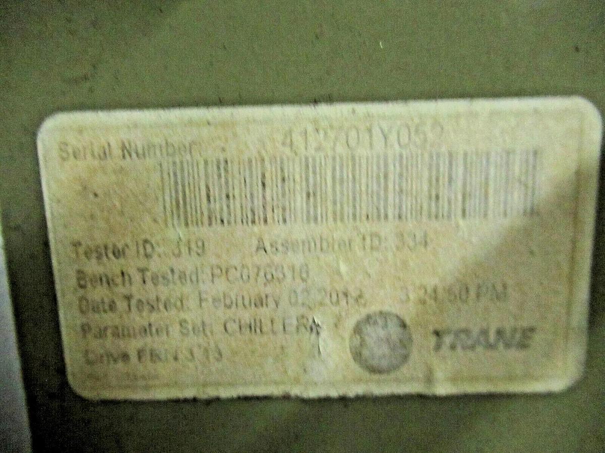 Used TR200 225 (234) HP TRANE ADAPTIVE DRIVE 281 AMP 480 VAC 3 PH AFDH0281GC0C10C201