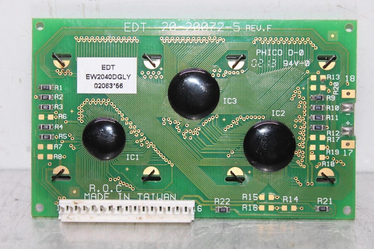 Used LIEBERT EMERGING DISPLAY EDT 20-20072-5 REV. F EW2040DGLY **WARRANTY INCLUDED**