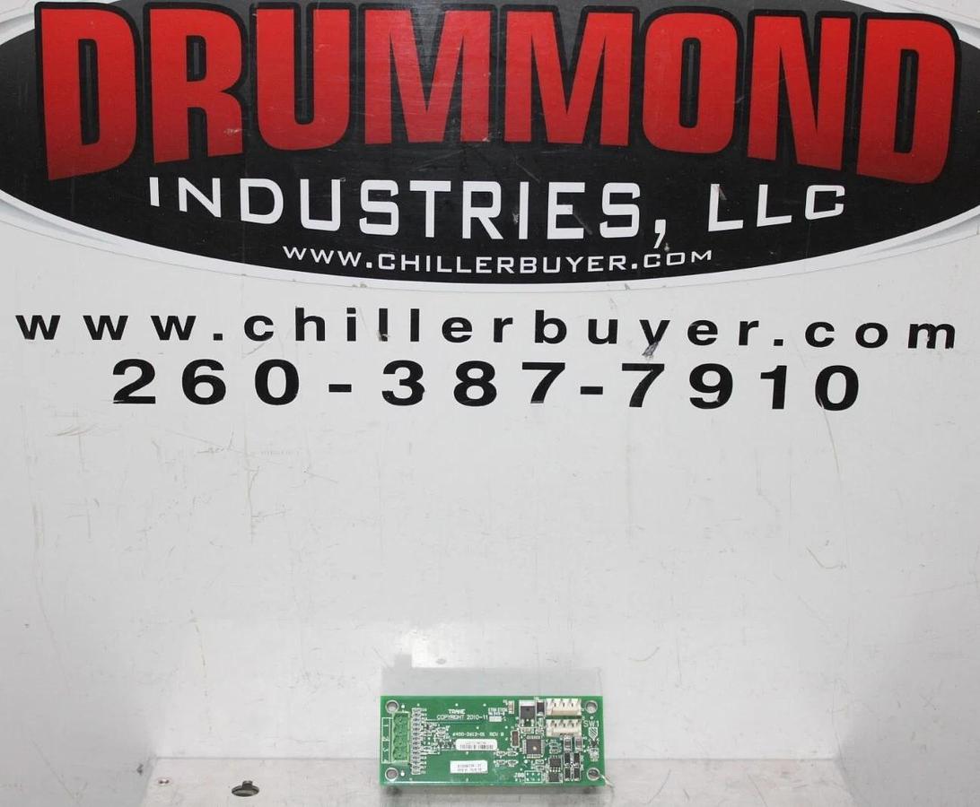 Used TRANE DUAL BINARY INPUT CIRCUIT BOARD 6400-2612-01 REV. B X13650728-07 REV. H