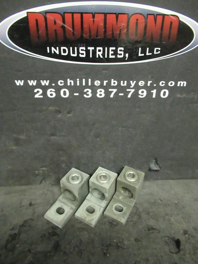 Used (3) QTY ILSCO TA-500-1 (SINGLE) BARREL MECHANICAL CONNECTOR LUG TAP 500 MCM - 4