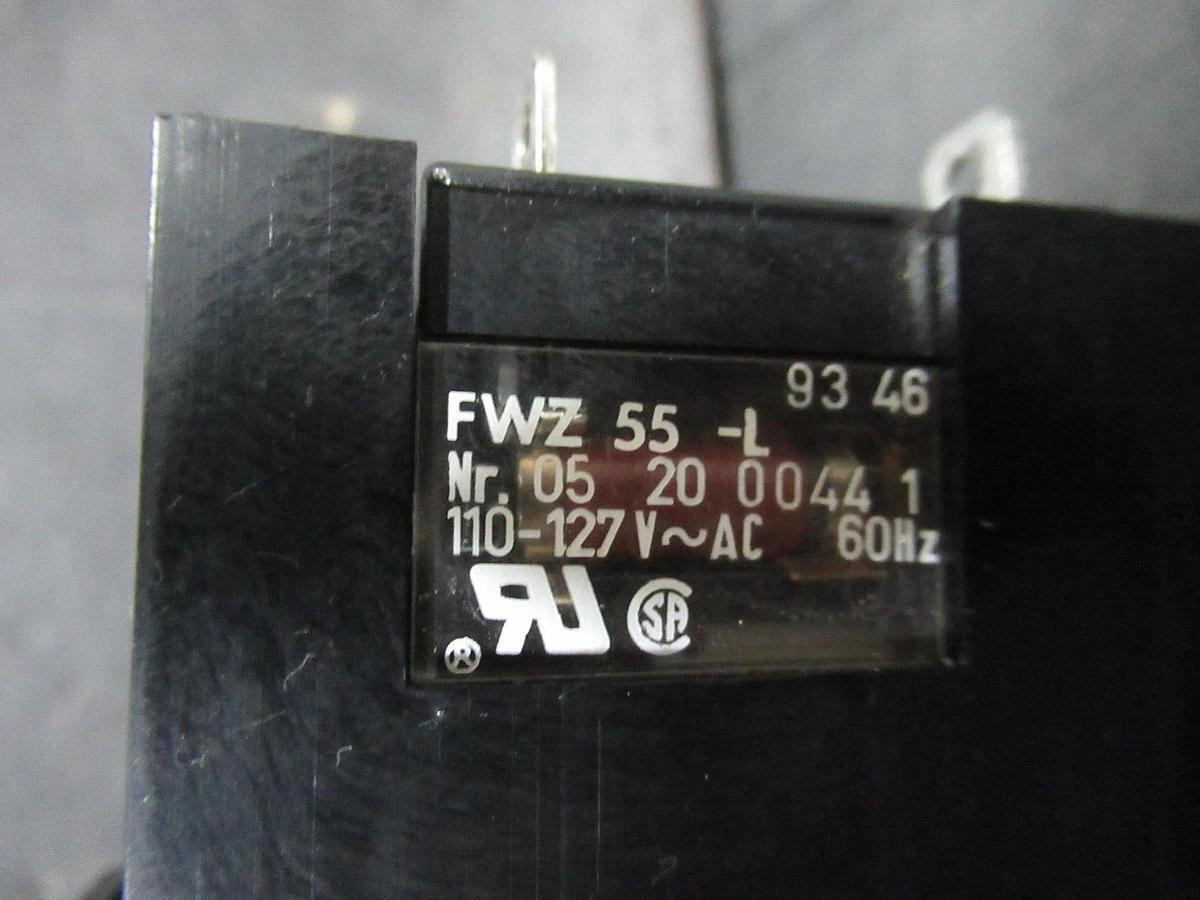 Used GRASSLIN ELAPSED TIME INDICATOR FWZ55-L 05.20.0044.1 110-127 VOLT 60 HZ