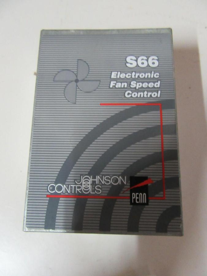 Used JOHNSON CONTROLS PENN ELECTRONIC FAN SPEED CONTROL DRIVE 208 / 480 MODEL S66DC-1