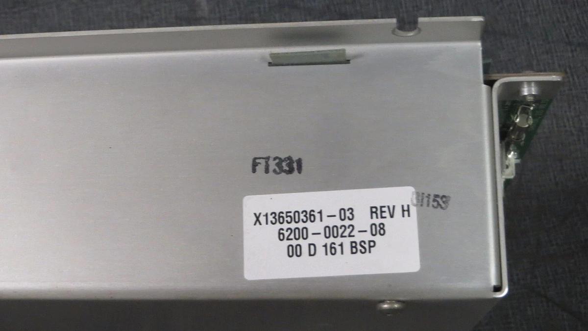 Used TRANE CHILLER MODULE MODEL: X13650361-03 REV H SOFTWARE 6200-0022-08