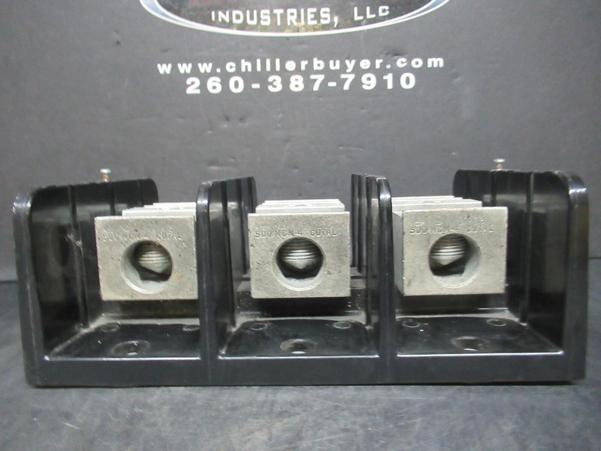 Used MARATHON POWER DISTRIBUTION BLOCK 1453579 380 AMP 600 VOLT **WARRANTY**