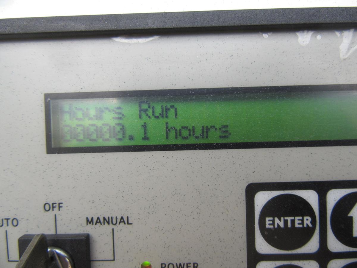 Used 60 KW DIESEL GENERATOR GENERAC 120/240 VOLT ONLY 355 HRS SOUND ENCLOSED VIDEO