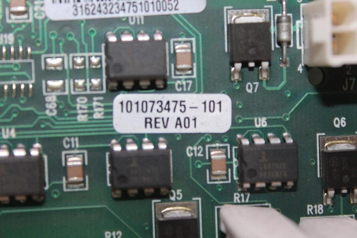 Used EATON POWERWARE RECTIFIER CIRCUIT BOARD 101073475-101 REV. A01 **WARRANTY**