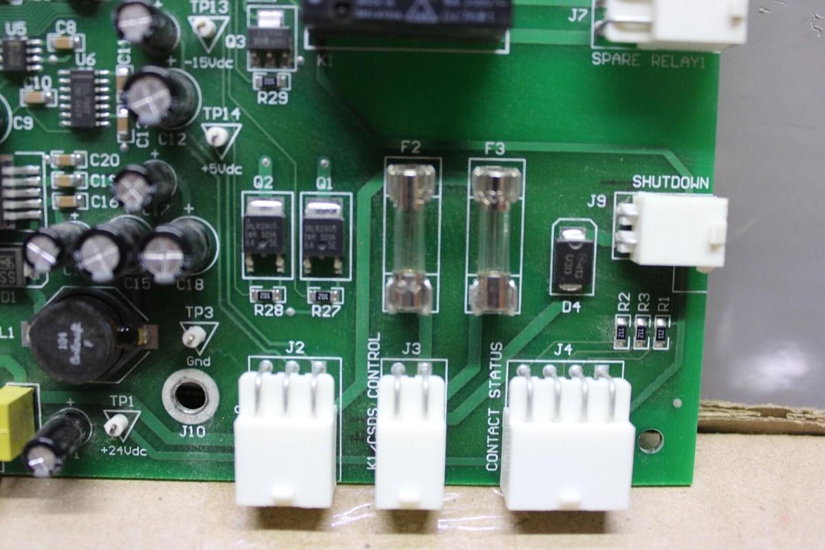 Used ACTIVE POWER CT INTERFACE CIRCUIT BOARD 30039-1_01 30038-1 REV. A