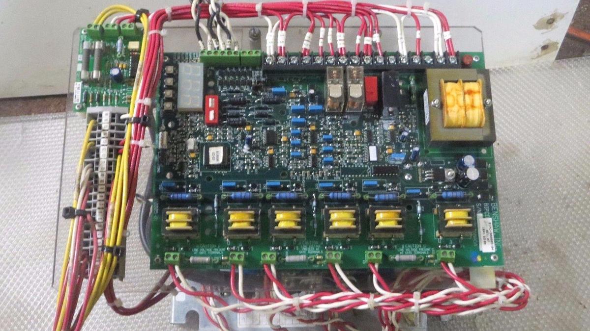 Used BENSHAW LOW VOLTAGE SOLID STATE CONTACTOR 158 AMP 100-240V W/ DMS FIRING BOARD!!