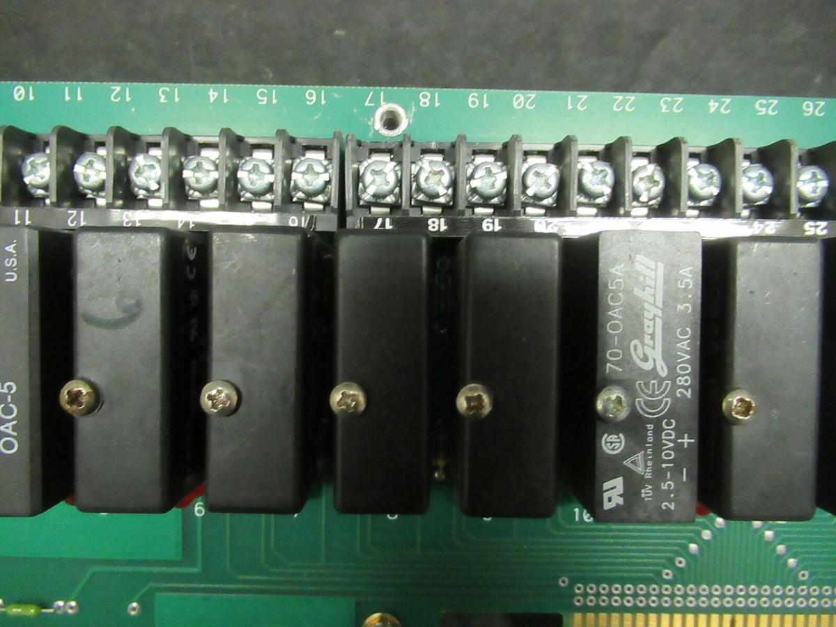 CROUZET CORP RELAY CIRCUIT BOARD 57-105/Z PB-24 **WARRANTY INCLUDED**