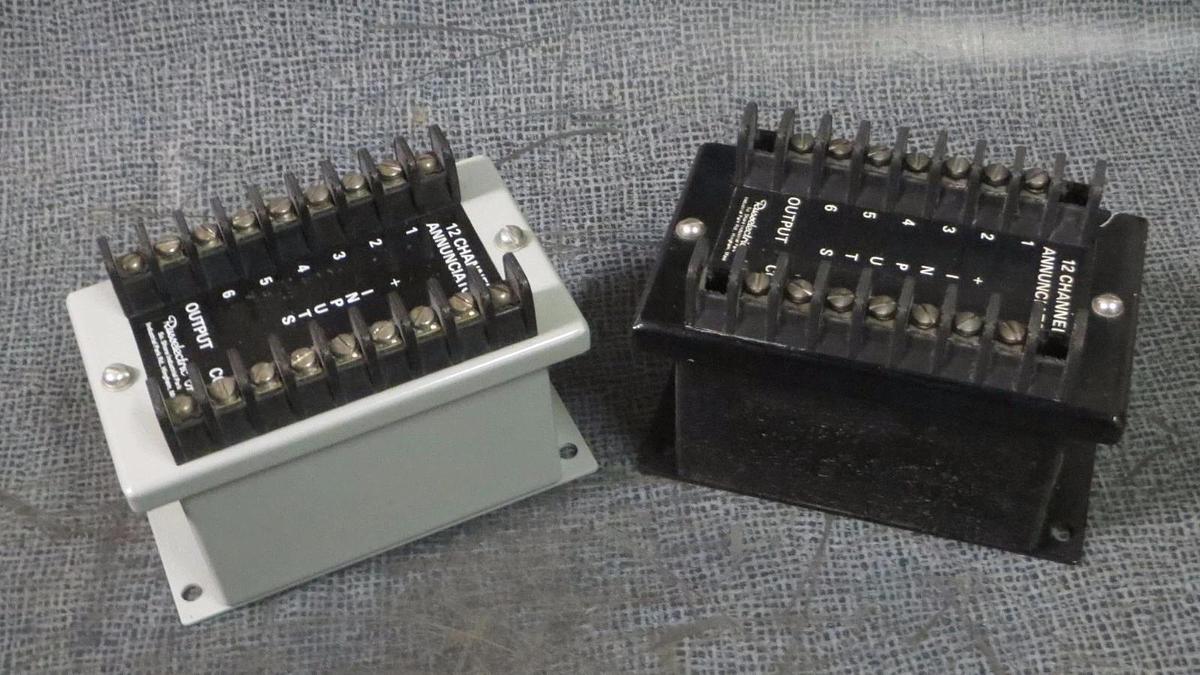 Used RUSSELECTRIC INC 12 CHANNEL ANNUNCIATOR * INCLUDES WARRANTY*