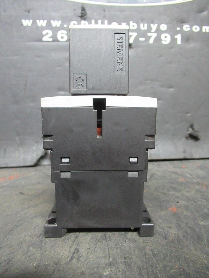 Used SIEMENS CONTACTOR 3RT1016-1AK61 20 AMP 600 VAC 7.5 HP 3-PHASE COIL: 110/120