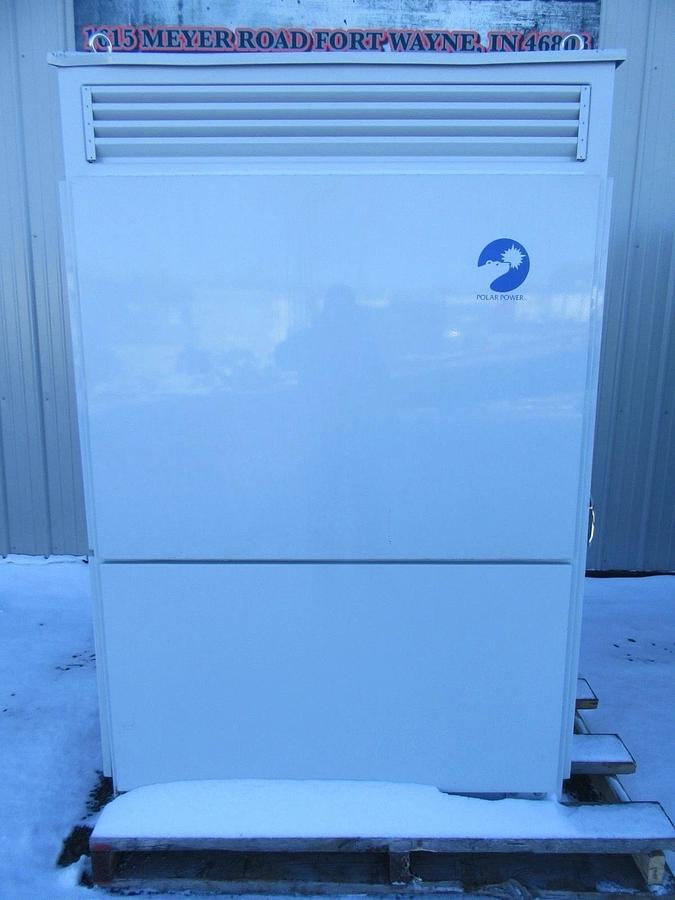 Used POLAR POWER 15KW DC GENERATOR DIESEL YANMAR 3TNV88 40-60V DC 105 HRS 2017 *VIDEO