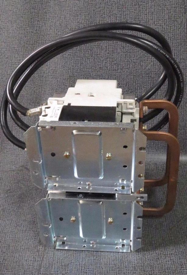 Used WESTINGHOUSE REVERSING CONTACTOR SET A201KEC (2) SIZE 3 DP 120 AMP 120V COILS