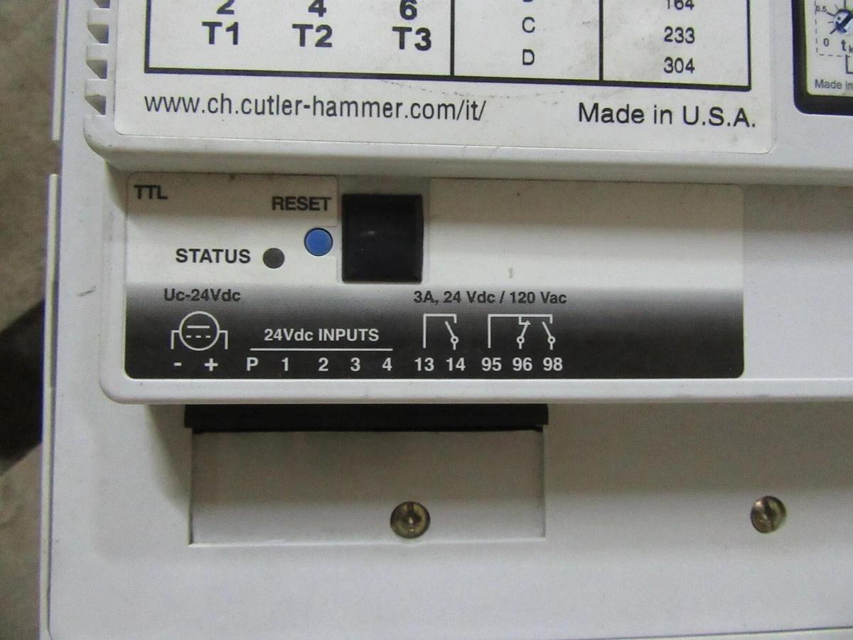 Used 304 AMP CONTINUOUS CUTLER HAMMER INSIDE THE DELTA - SOFT STARTER T801T30N3D