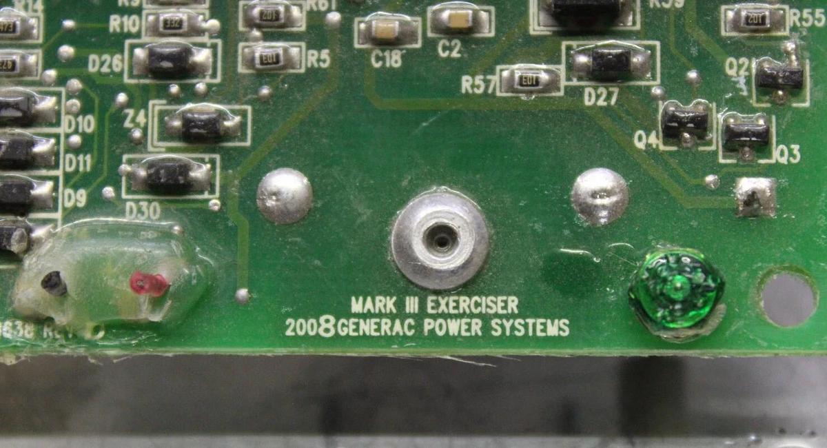 Used GENERAC MARK III EXERCISER CIRCUIT BOARD 0A8637 REV. D 0A8638 REV. D *WARRANTY*