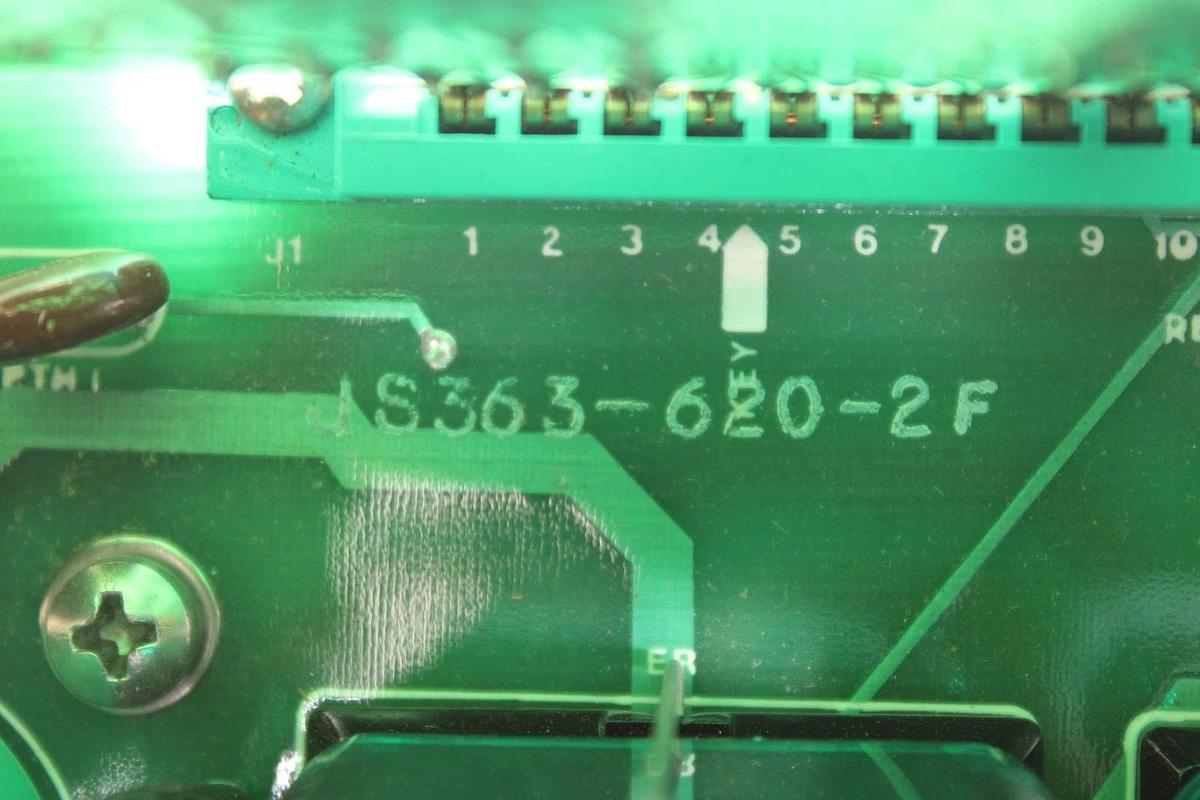 Used ASCO AUTOMATIC TRANSFER SWITCH CONTROL PANEL JS363-620-2F 208/120V 60 HZ