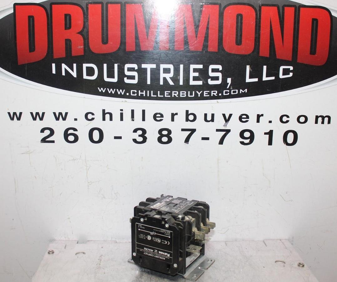 Used FURNAS CONTACTOR 42CF35AJBCE L38-579 600 VAC 40 AMP 20 HP COIL: 24 VOLT